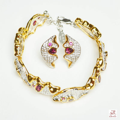 Eclipse Secret Sterling Silver Bracelet - Juvite Jewelry - sterling silver 14k gold plated jewelry
