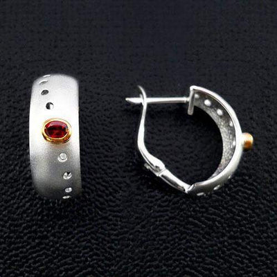 Alignment Sterling Silver Earrings - Juvite Jewelry - sterling silver 14k gold plated jewelry