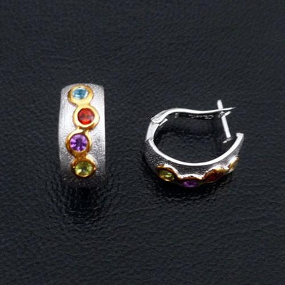 Nectar Drops Sterling Silver Earrings - Juvite Jewelry - sterling silver 14k gold plated jewelry