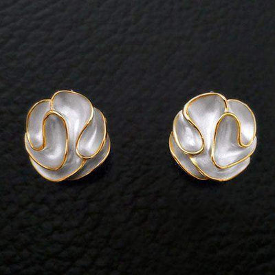 Bayside Silk Sterling Silver Earrings - Juvite Jewelry - sterling silver 14k gold plated jewelry