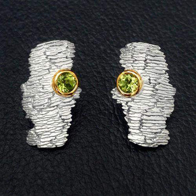 Earthquake Sterling Silver Earrings - Juvite Jewelry - sterling silver 14k gold plated jewelry