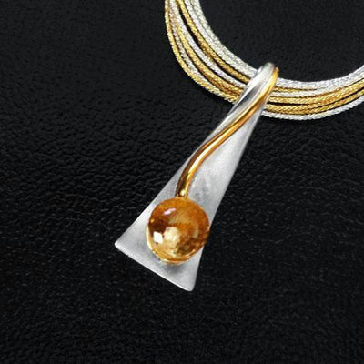 Wonder Slide Sterling Silver Pendant - Juvite Jewelry - sterling silver 14k gold plated jewelry