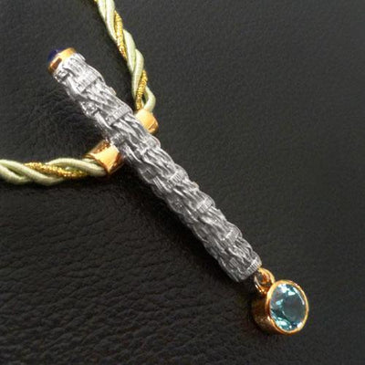 Spirit Whistle Sterling Silver Pendant - Juvite Jewelry - sterling silver 14k gold plated jewelry