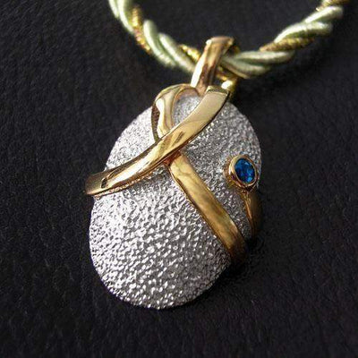 Bonaparte Sterling Silver Pendant - Juvite Jewelry - sterling silver 14k gold plated jewelry