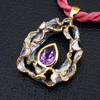 Arctic Tale Sterling Silver Pendant - Juvite Jewelry - sterling silver 14k gold plated jewelry