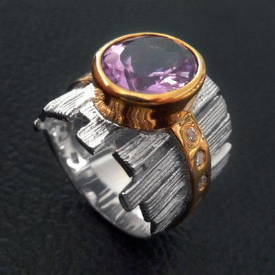 Rise Sterling Silver Ring - Juvite Jewelry - sterling silver 14k gold plated jewelry