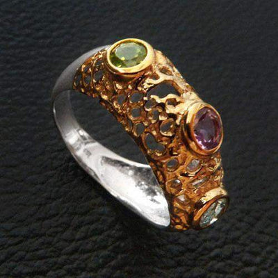 Cloud Nine Sterling Silver Ring - Juvite Jewelry - sterling silver 14k gold plated jewelry