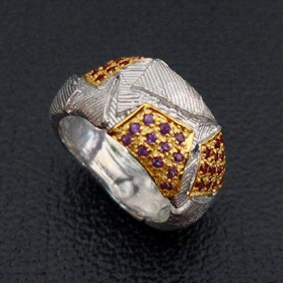 Explosive Desire Sterling Silver Ring - Juvite Jewelry - sterling silver 14k gold plated jewelry