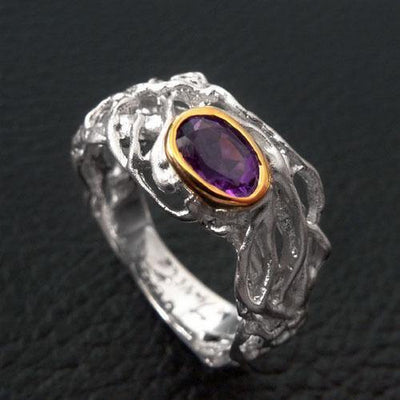 Liquid Web Rhodium Gold Ring - Juvite Jewelry - sterling silver 14k gold plated jewelry