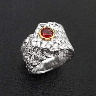 Oracle Sterling Silver Ring - Juvite Jewelry - sterling silver 14k gold plated jewelry