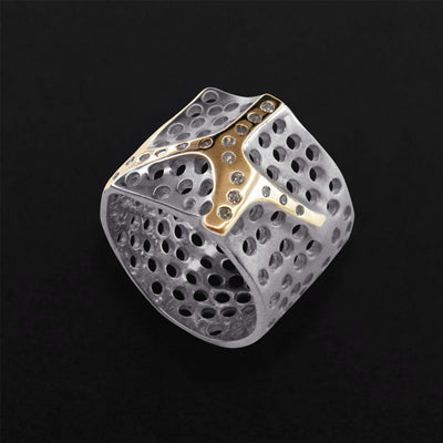 New ring - Juvite Jewelry - sterling silver 14k gold plated jewelry