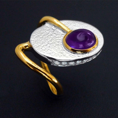 Orchestra Sterling Silver Ring - Juvite Jewelry - sterling silver 14k gold plated jewelry