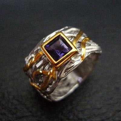 Lucid Frost Sterling Silver Ring - Juvite Jewelry - sterling silver 14k gold plated jewelry