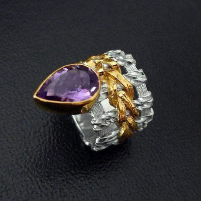 Delight Line Sterling Silver Ring - Juvite Jewelry - sterling silver 14k gold plated jewelry